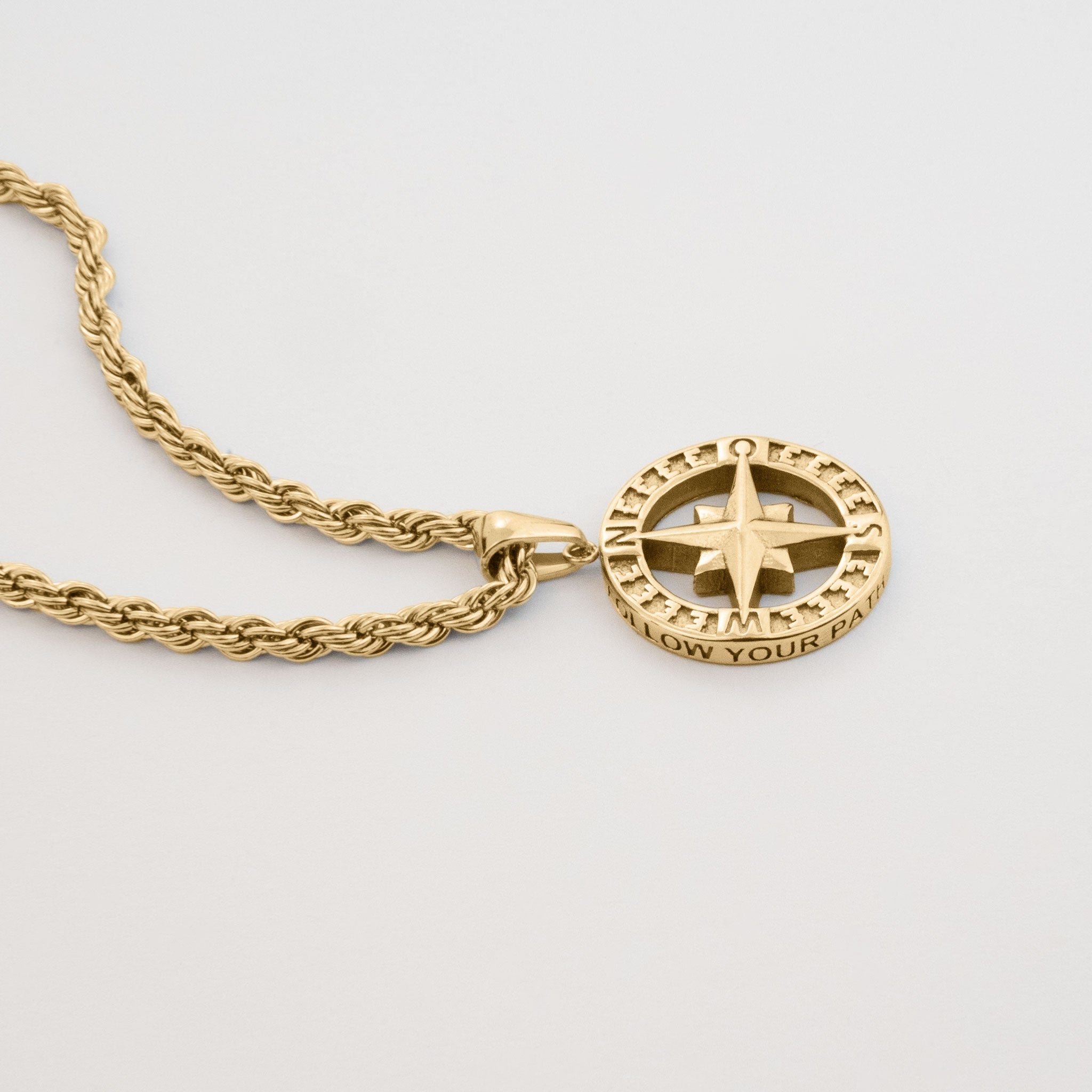 Kompass Pendant (Gold)