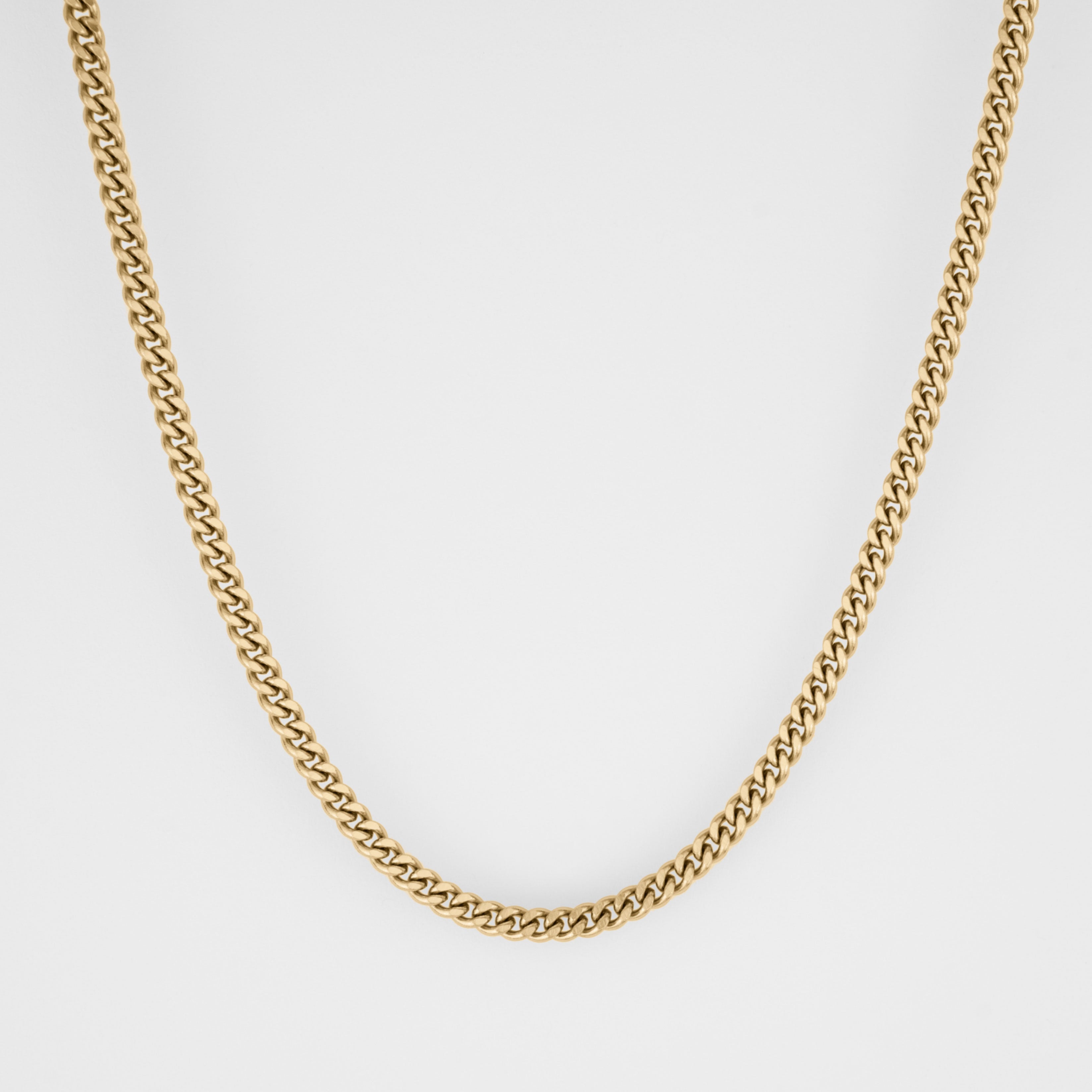 Cuban Chain (Gold) 4 mm