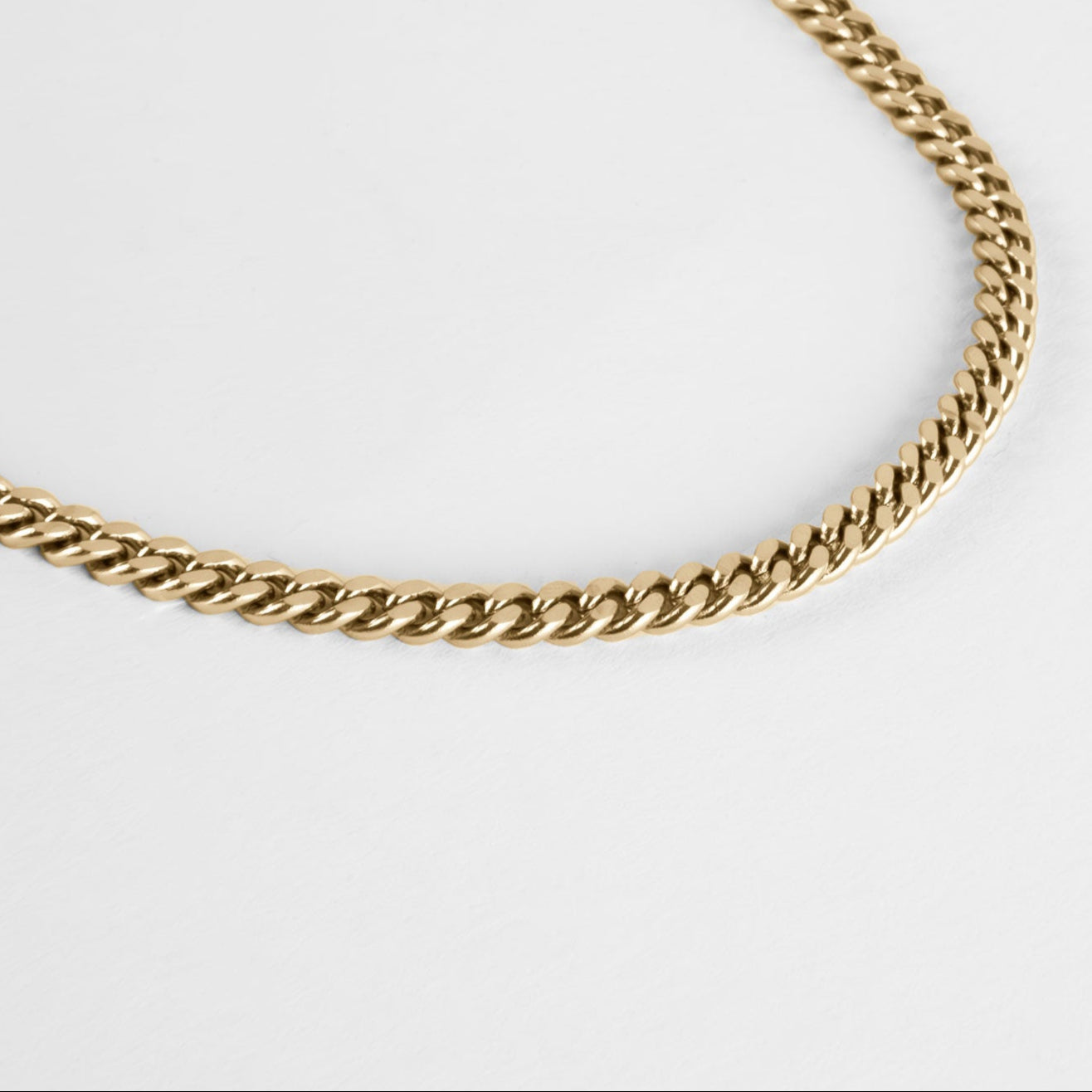 Cuban Chain (Gold) 4 mm