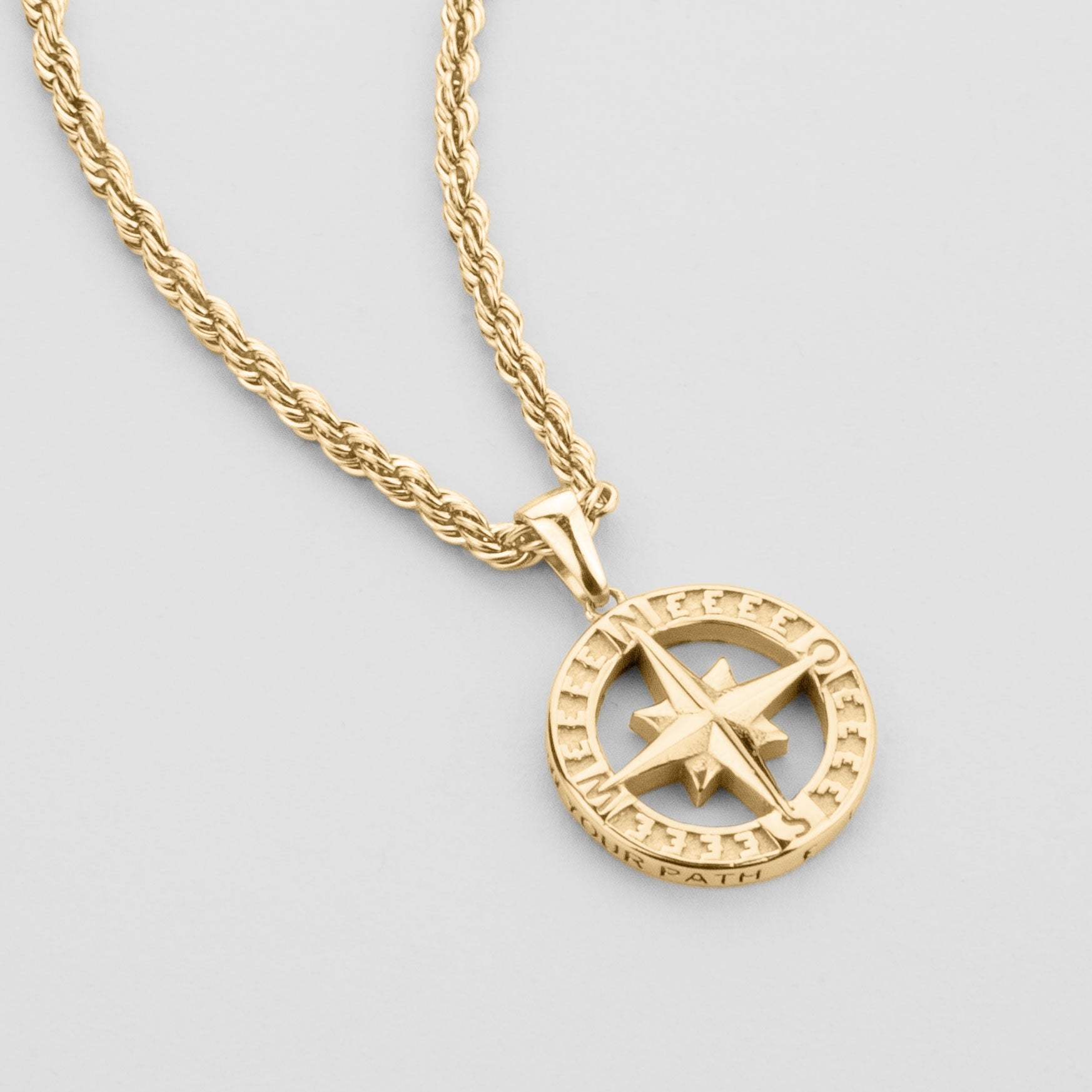 Kompass Pendant (Gold)