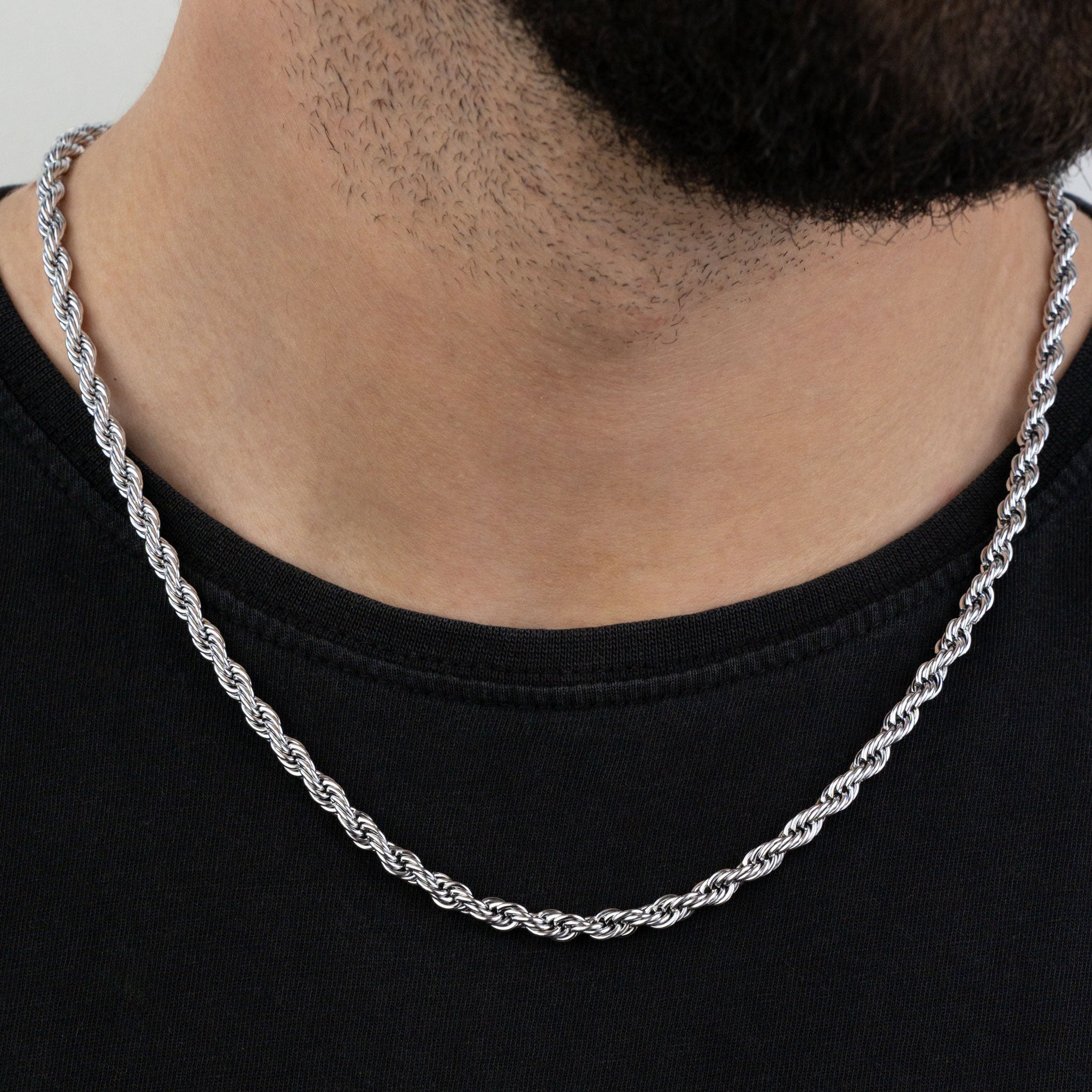 Rope Chain (Silber) 5 mm