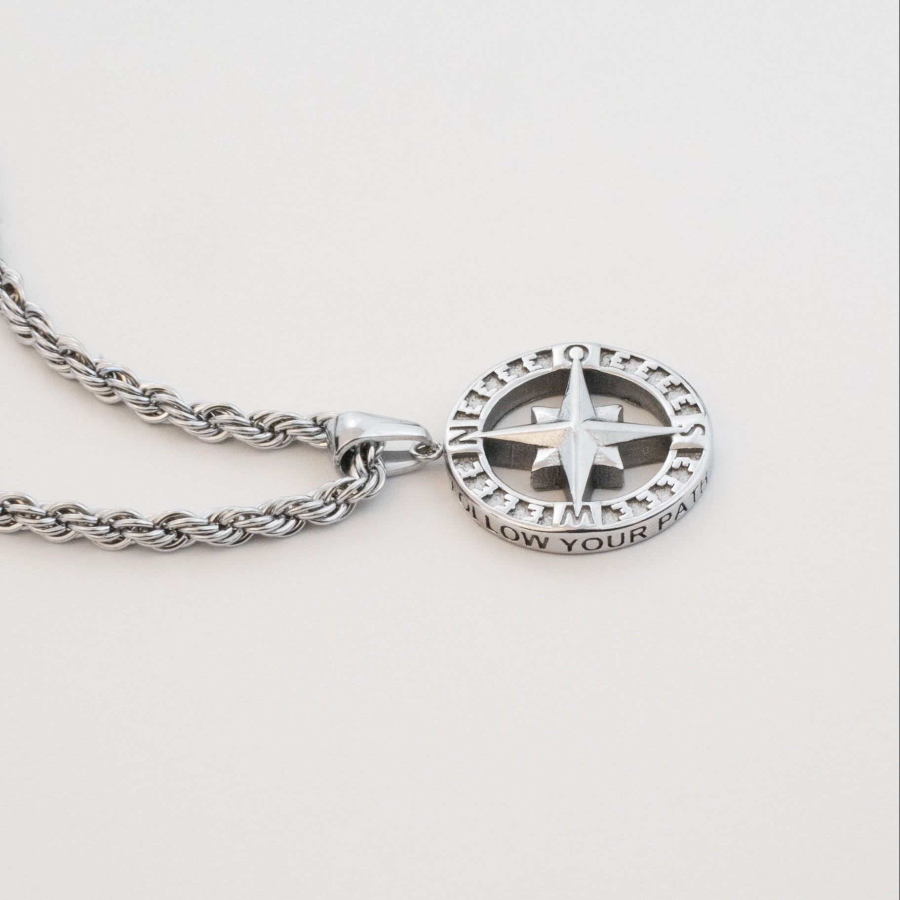 Kompass Pendant (Silber)